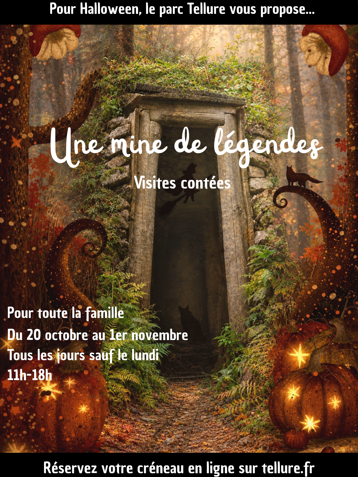 visites speciales “quand lles legendes prennent vie dans la mine